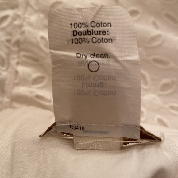 J crew- Eyelet Strapless Dress - Picture 9 of 9